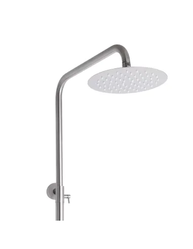 Душевая система Brinex Pure 1030 BRIPUR1030NKL Nickel с изливом