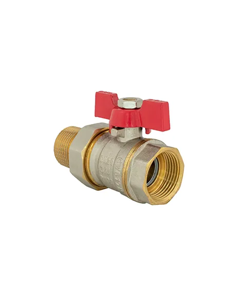 Кран шаровой прямой с американкой Fado Classic 20 НВ 3/4 дюйма