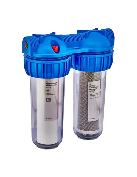 Магистральный фильтр для очистки воды Koer KV-25-1, 8 Бар, 1 дюйм