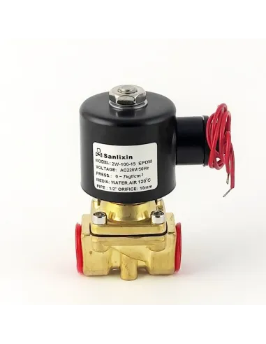 Клапан соленоїдний Raifil RF SV-2W-15c 1/2 дюйма, прямої дії купити в Дніпрі та Києві - ціна від КТУ