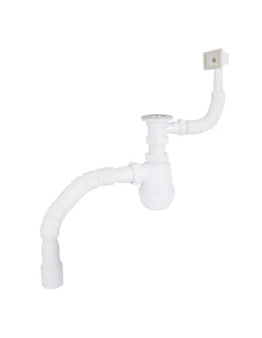 Сифон для кухонного миття Lidz LK17, 2,7 дюйма