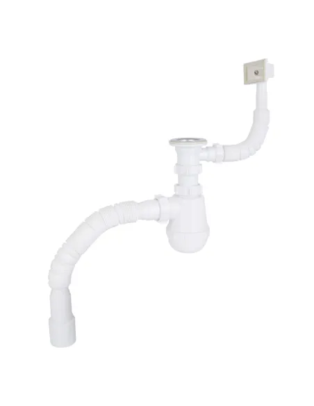 Сифон для кухонного миття Lidz LK17, 2,7 дюйма