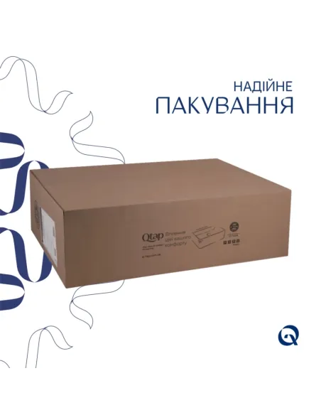 Накладная раковина Q-Тap Albatross QT01113060CW148473 White, 620x460x180 мм с донным клапаном Pop-up PU02