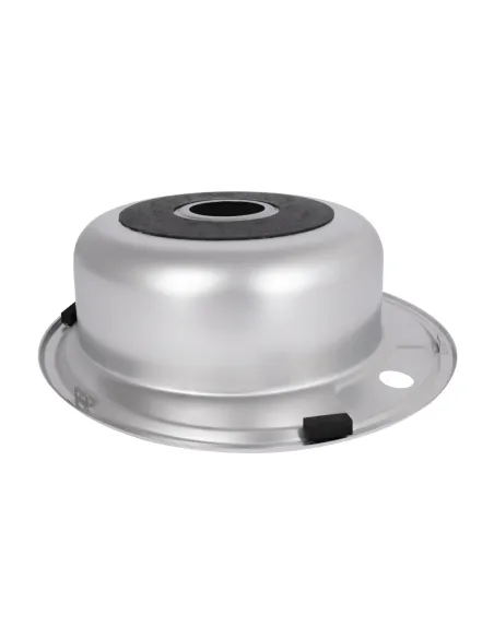 Мийка для кухні кругла Brinex 490-A BRIN490SAT06 Satin 0,6 мм з нержавіючої сталі