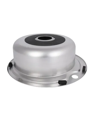 Мийка для кухні кругла Brinex 510-D BRIN510SAT08 Satin 0,8 мм з нержавіючої сталі