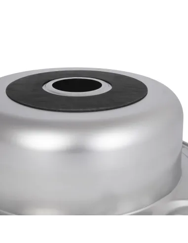 Мойка для кухни круглая Brinex 510-D BRIN510SAT08 Satin 0,8 мм из нержавеющей стали
