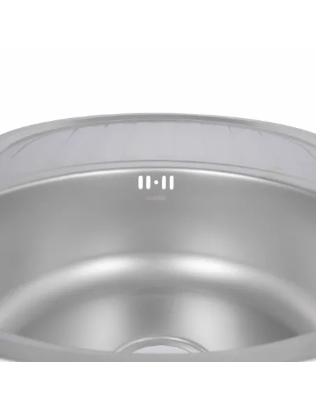 Мийка для кухні овальна Brinex 7750 BRIN7750MDEC08 Micro Decor 0,8 мм з нержавіючої сталі