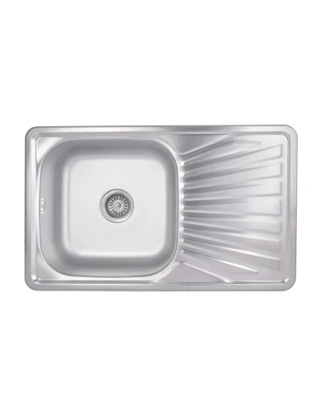 Мойка для кухни прямоугольная Brinex 7848 BRIN7848SAT08 Satin 0,8 мм из нержавеющей стали