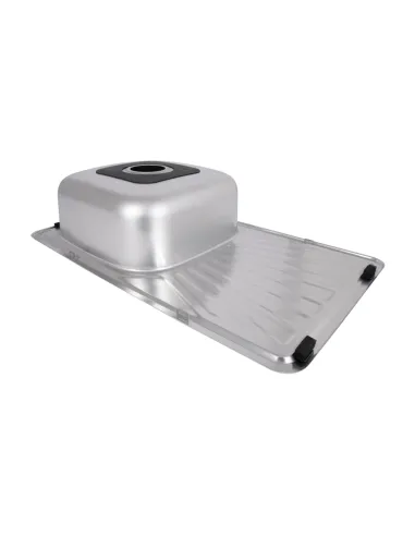 Мойка для кухни прямоугольная Brinex 7848 BRIN7848SAT08 Satin 0,8 мм из нержавеющей стали