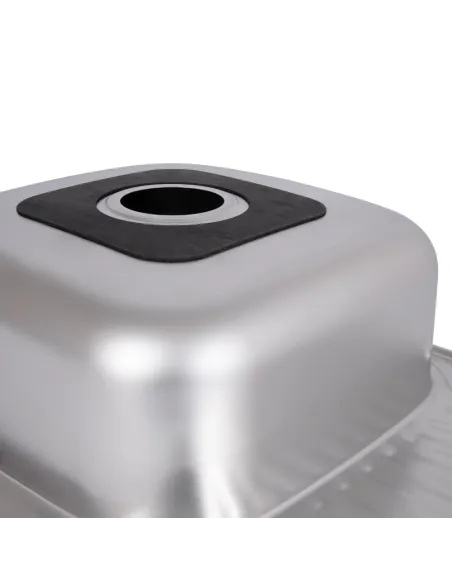 Мойка для кухни прямоугольная Brinex 7848 BRIN7848SAT08 Satin 0,8 мм из нержавеющей стали