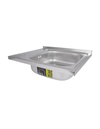 Мийка прямокутна для кухні Brinex 6050-R BRIN6050RSAT06 Satin 0,6 мм з нержавіючої сталі
