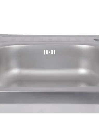 Мойка для кухни прямоугольная Brinex 6050-R BRIN6050RSAT06 Satin 0,6 мм из нержавеющей стали