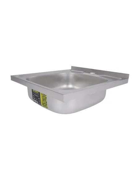 Мойка кухонная квадратная Brinex 5050 BRIN5050SAT06 0.6 мм из нержавеющей стали