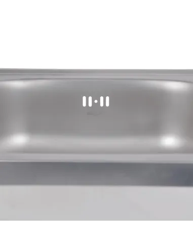 Мийка кухонна квадратна Brinex 5050 BRIN5050SAT06 0.6 мм з нержавіючої сталі