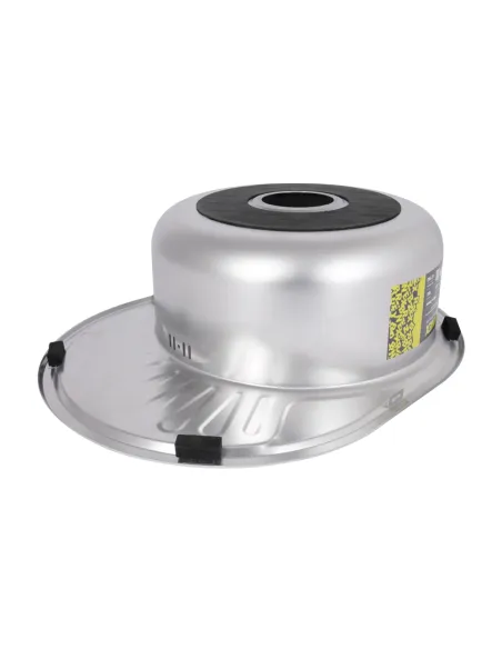 Мойка для кухни овальная Brinex 5745 BRIN5745MDEC0 Micro Decor 0,8 мм из нержавеющей стали