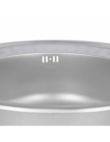 Мойка для кухни овальная Brinex 5745 BRIN5745MDEC0 Micro Decor 0,8 мм из нержавеющей стали