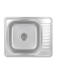 Мойка для кухни прямоугольная Brinex 5848 BRIN5848MDEC08 Micro Decor 0,8 мм из нержавеющей стали