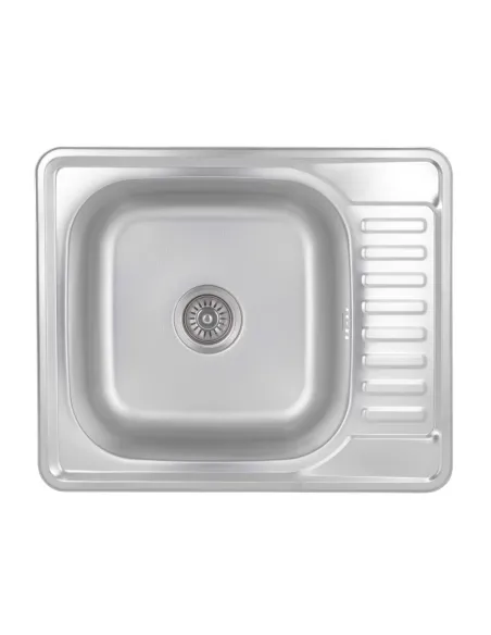 Мойка для кухни прямоугольная Brinex 5848 BRIN5848MDEC08 Micro Decor 0,8 мм из нержавеющей стали