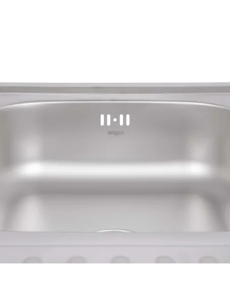 Мийка прямокутна для кухні Brinex 5080-R BRIN5080RSAT06 Satin 0,6 мм з нержавіючої сталі