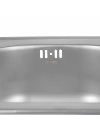 Мийка кухонна квадратна Brinex 3838 BRIN3835SAT06 0.6 мм з нержавіючої сталі