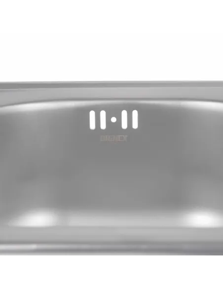 Мойка кухонная квадратная Brinex 3838 BRIN3835SAT06 0.6 мм из нержавеющей стали