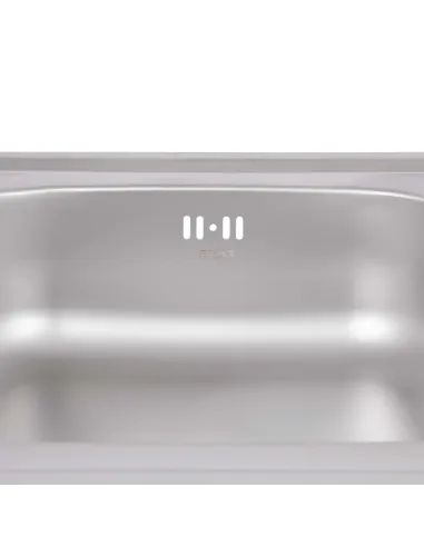 Мийка прямокутна для кухні Brinex 5080-L BRIN5080LSAT06 Satin 0,8 мм з нержавіючої сталі