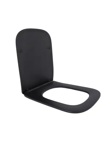 Сидіння для унітазу Q-Tap Tern 490 QTSC179MB47354 Matt Black, мікроліфт