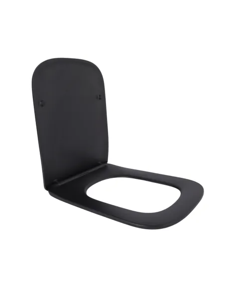 Сидіння для унітазу Q-Tap Tern 490 QTSC179MB47354 Matt Black, мікроліфт