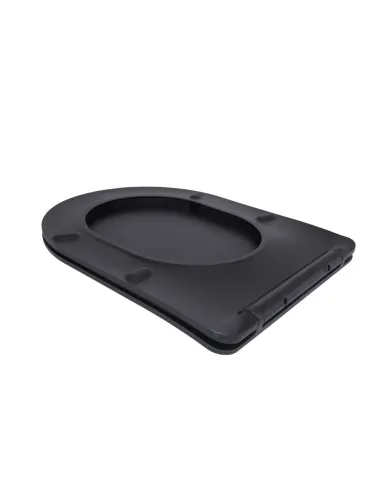 Сидіння для унітазу Q-Tap Robin QTSC179MB47352 Matt Black, мікроліфт