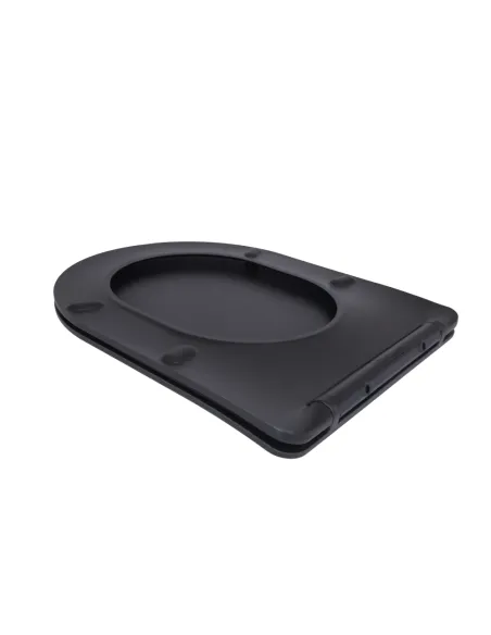 Сидіння для унітазу Q-Tap Robin QTSC179MB47352 Matt Black, мікроліфт