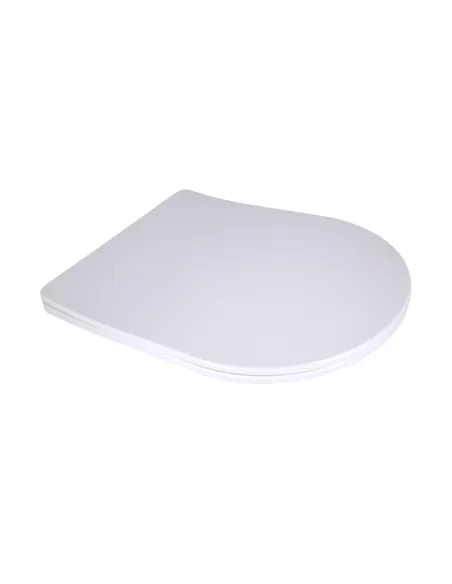 Сиденье для унитаза Q-Тap Vlasta QT28228300W3 White, микролифт