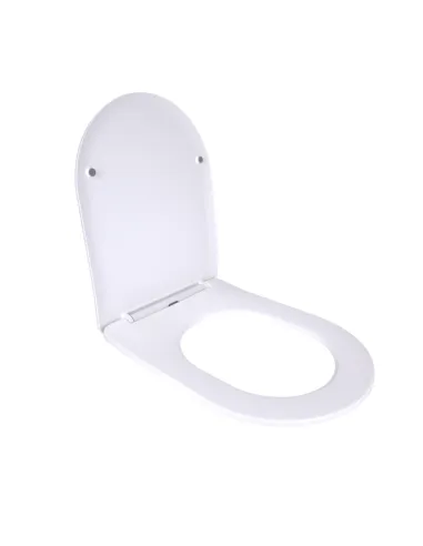 Сиденье для унитаза Q-Тap Vlasta QT28228300W3 White, микролифт