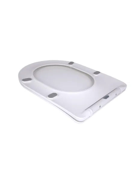 Сиденье для унитаза Q-Тap Vlasta QT28228300W3 White, микролифт