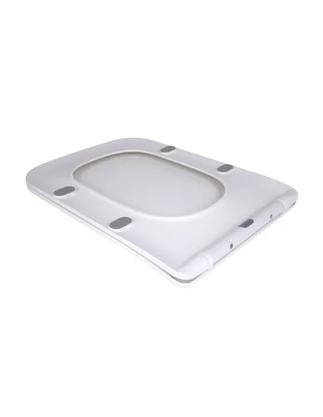 Сиденье для унитаза Q-Тap Aries QT03228302W3 White, микролифт