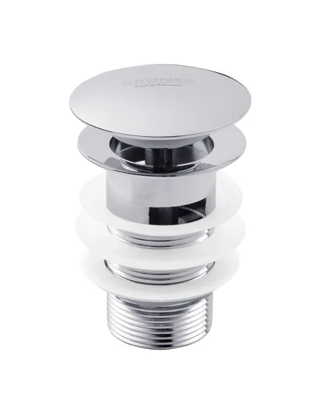 Донный клапан для раковины Kroner KRM - C962-1, 1/4 дюйма с переливом