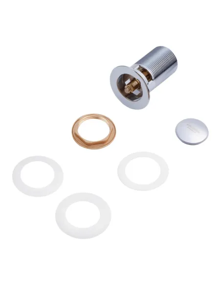 Донный клапан для раковины Kroner KRM - C962-1, 1 1/4 дюйма с переливом