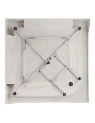 Душова кабіна з низьким піддоном Kroner KRP Eifel - Q.C.F.L. 90x90 см, квадратна