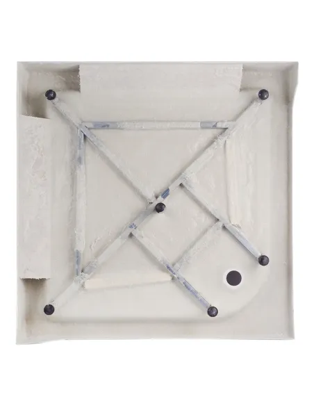 Душова кабіна з низьким піддоном Kroner KRP Eifel - Q.C.F.L. 90x90 см, квадратна