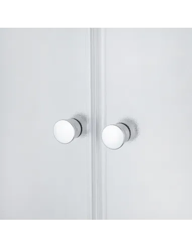 Душевая кабина с высоким поддоном Kroner KRP Eifel - Q.C.F.L. 90x90 см, полукруглая