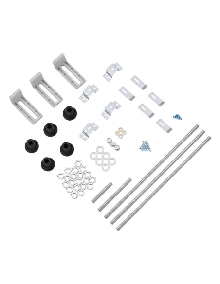 Душевая кабина с высоким поддоном Kroner KRP Eifel - Q.C.F.L. 90x90 см, полукруглая