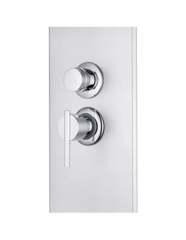 Гідробокс масажний Kroner KRP Enzo - WD.C.F.F. 90x90 см, напівкруглий