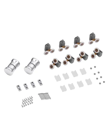 Гидробокс массажный Kroner KRP Enzo - WD.C.F.F. 90x90 см, полукруглый