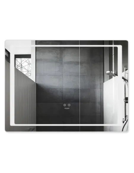 Зеркало Kroner KRP Spiegel HR2 - 8060 с LED-подсветкой и антизапотеванием