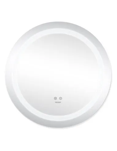 Дзеркало Kroner KRP Spiegel R2-6060 з LED-підсвічуванням та антизапітнінням
