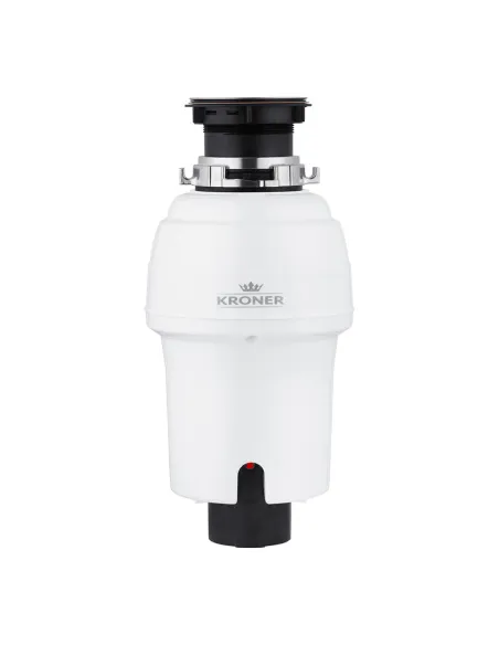 Измельчитель пищевых отходов Kroner KRP Kaiman WHI - 550W для кухонной мойки