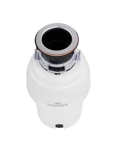 Подрібнювач харчових відходів Kroner KRP Kaiman WHI-550W для кухонного миття