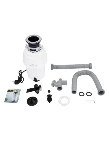 Измельчитель пищевых отходов Kroner KRP Kaiman WHI - 550W для кухонной мойки