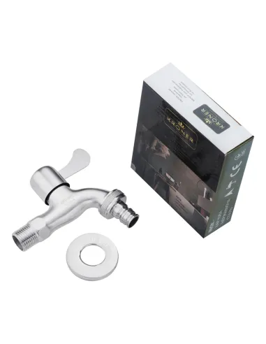 Кран шаровой для полива Kroner KRP Edelstahl Klassisch - ESG099 1/2 дюйма НР