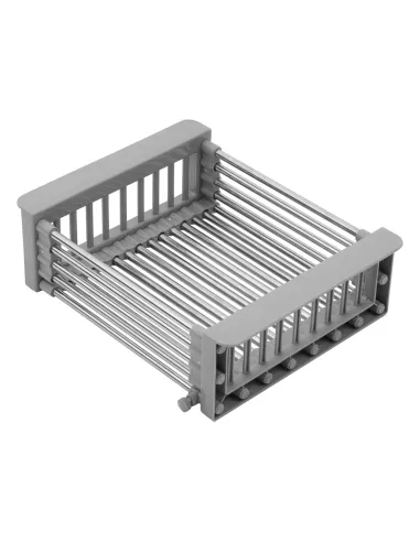 Мойка для кухни прямоугольная Kroner KRP Gebrstet - 4843HM из нержавеющей стали