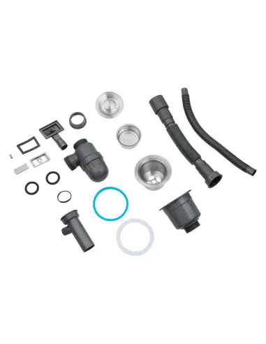 Мийка для кухні прямокутна Kroner KRP Gebrstet - 4843HM ​​з нержавіючої сталі